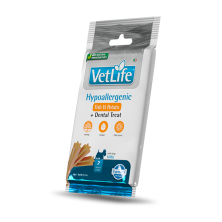 Farmina Treat Vet Life Snacks Funcionales Dog Mini 60 Gr Hypo Fish