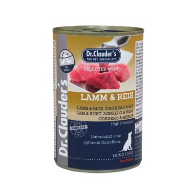 Comida Húmida de Cordeiro e Arroz para Cães - Dr. Clauder’s