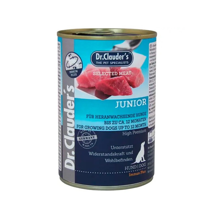 Alimento húmido para cachorros - Dr. Clauder's Immun Plus Junior