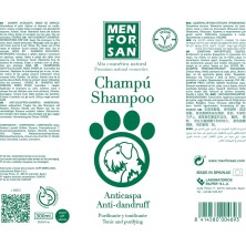 Menforsan Shampoo Natural Anticaspa com Limão | Cuidado Delicado