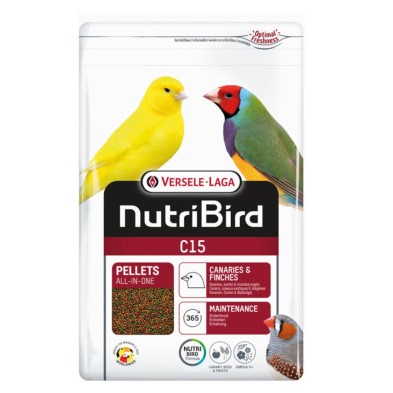 Comida de manutenção Versele-Laga NutriBird C15 Pienso Para Canarios y Exóticos
