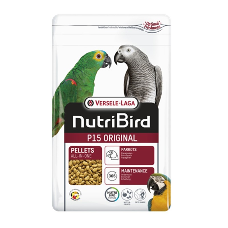 Versele-Laga NutriBird P15 Original Pienso de Mantenimiento Para Loros