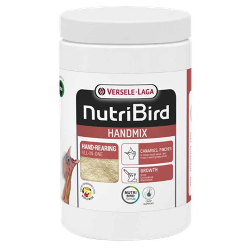 Mingau para criação manual de aves Versele-Laga NutriBird Handmix Alimento para criação manual de qualquer ave pequena