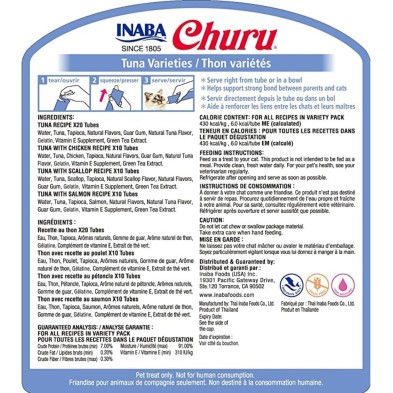 Churu Cat Variedades de Atum