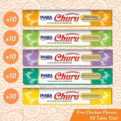 Churu Cat Variedades de frango