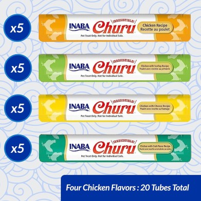 Churu Cat Variedades de Frango com Carne