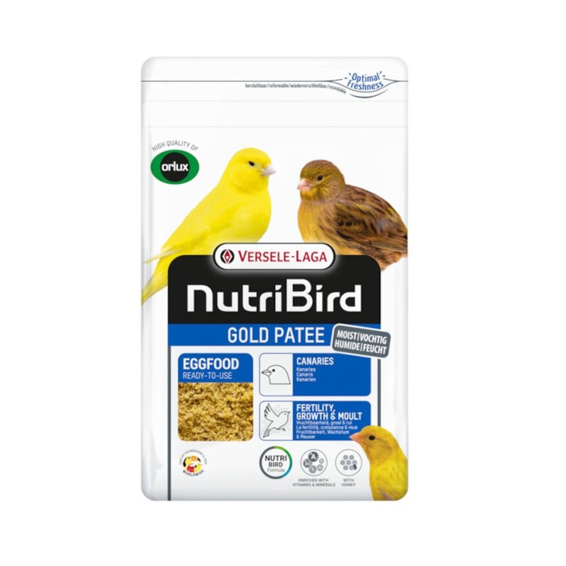 Pasta de huevo para época de cría Versele-Laga Orlux Gold Patee Pasta De Huevo Para La Cria De Canarios