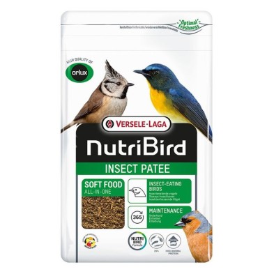 Versele-Laga NutriBird Paté De Insectos Para Pájaros 1 kg y 250 gr