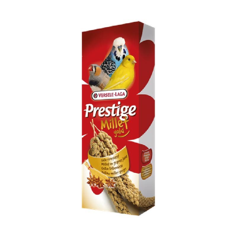 Semillas de mijo amarillo Versele-Laga Prestige Snack De Mijo En Racimo Para Aves