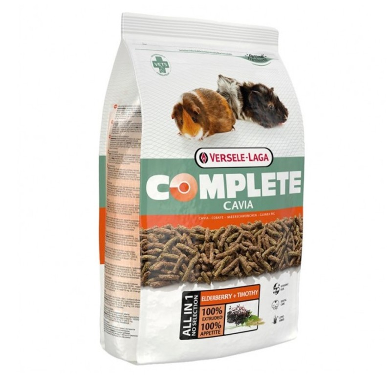 Ração completa saborosa em pellets Versele-Laga para porquinhos-da-índia