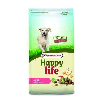 Versele-Laga Happy Life Ração para cães adultos de cordeiro