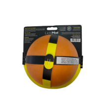 LICKIMAT Wobble Alfombrilla Comedero para Lamer color NARANJA etiqueta