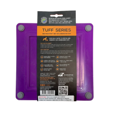 LICKIMAT Soother Tuff Alfombrilla para Lamer color MORADO etiqueta