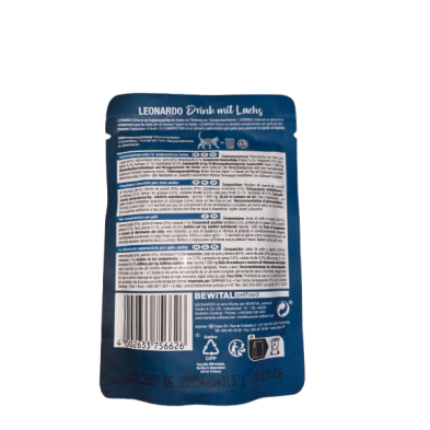 Leonardo Drink Sopa de salmón hidratante para gatos – Superpet