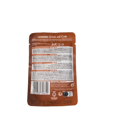 Leonardo Drink Sopa de Pato hidratante para gatos – Superpet