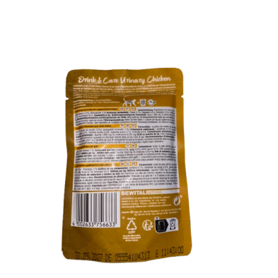 Leonardo Drink & Care Urinary Chicken. Sopa de Pollo para Gatos