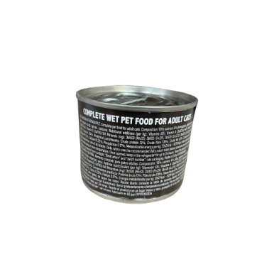 Lata de Alpha Spirit para gatos adultos de salmón con piña 200 gr