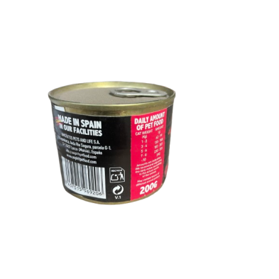 Lata Alpha Spirit para gatos de Pavo con Pera 200 gr