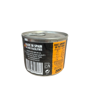Latas Alpha Spirt de pollo con piña para gatos 200 gr