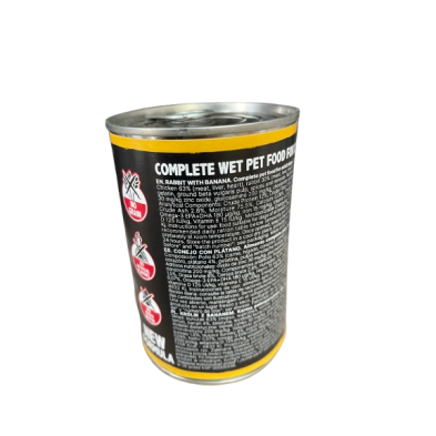 Alpha Spirit Húmido Lata Cohelo y Banana 400 gr