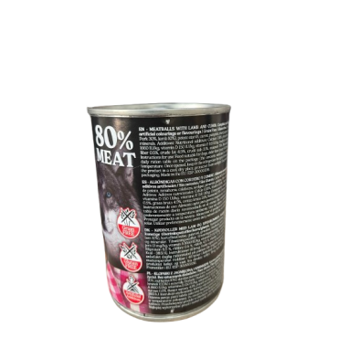 Alpha Spirit Albóndigas sin cereales para perros con Cordero y Comino 400gr