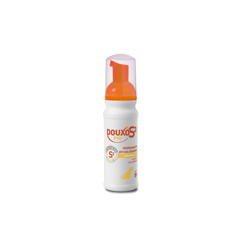 Douxo S3 Pyo Mousse Desinfectante para Perros y Gatos
