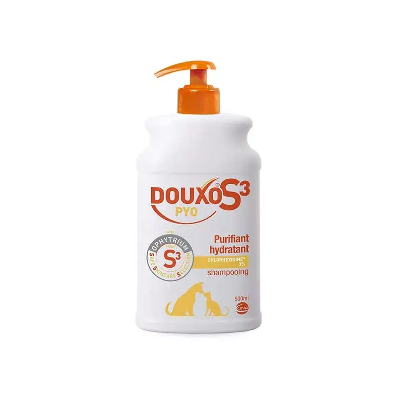 Douxo S3 Pyo Champú Desinfectante para Perros y Gatos