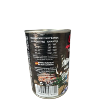 Comida húmida para cães Alpha Spirit Enlatados Almôndegas de Javali e Tomilho 400gr
