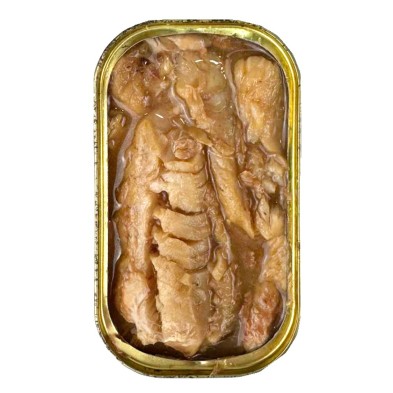 Lenda Foodie Lata Gato con Troncos de Caballa en Trozos