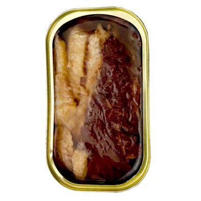 Alimento natural en lata para gatos Lenda Foodie Lata Gato con Merluza y Lomo Negro de Atún