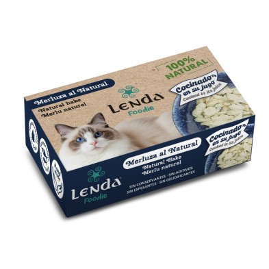 Lenda Foodie Lata Gato con Merluza al Natural