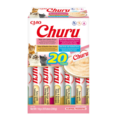 Churu Cat Variedades de frutos do mar