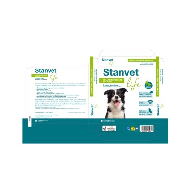 Stangest Collar Antiparasitario Stanvet Life para Perros Talla Única