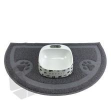 Tapete anti-sujeira e manchas para animais de estimação I Alfombrilla anti-deslizante PVC Gris