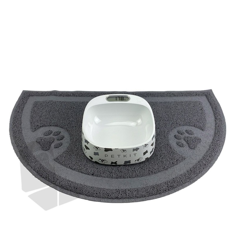 Tapete anti-sujeira e manchas para animais de estimação I Alfombrilla anti-deslizante PVC Gris
