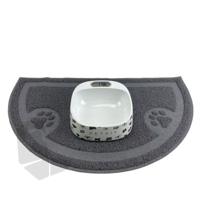 Tapete anti-sujeira e manchas para animais de estimação I Alfombrilla anti-deslizante PVC Gris