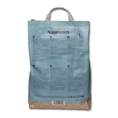 Naturcorn Areia para gatinhos com aglomerado de milho
