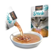 Sopa Natural para gatos de Bacalao del Atlántico. Leonardo Drink Care Atlantic Cod. Sopa de Bacalao para Gatos
