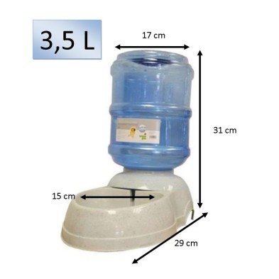 Suministro de agua para mascotas I Wuapu Dispensador de Agua para Perros y Gatos