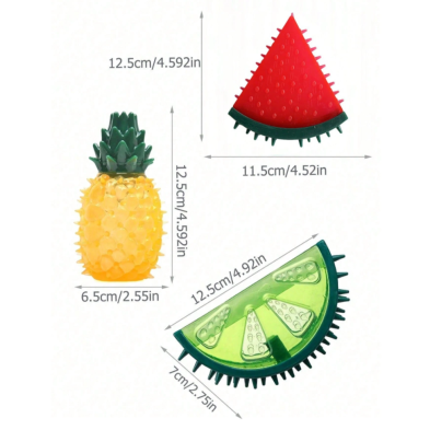 Nayeco Cool Toy com forma de fruta para cães