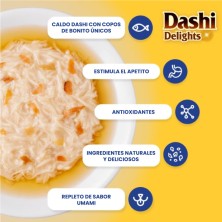 Churu Cat Dashi Pollo con atún y salmón