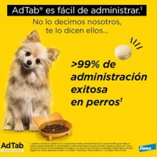 AdTab Antiparasitario 3 comprimidos masticables para perros