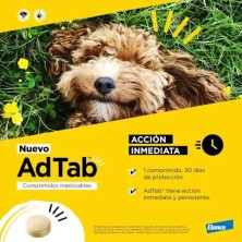 AdTab Antiparasitario 3 comprimidos masticables para perros