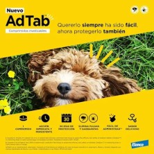 AdTab Antiparasitario 3 comprimidos masticables para perros