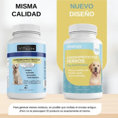 Vittalogy Condroprotector Para Perros 120 Cap