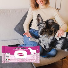 Toallitas para Mascotas Inodorina – 40 Unidades | Todo Tipo de Pelaje