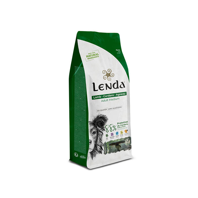 Raçao Lenda original com cordeiro para cães adultos