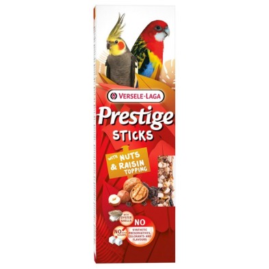 Versele-Laga Barritas Sticks De Nueces y Pasas Para Periquitos Grandes