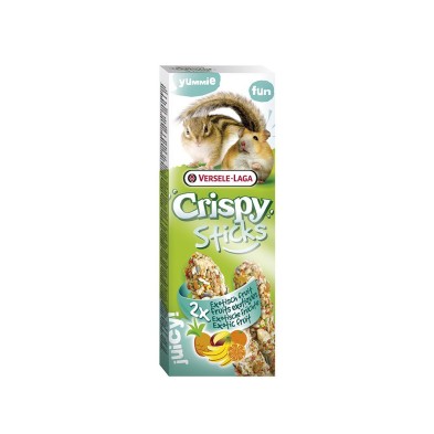 Versele-Laga Sticks Crispy Fruta Exótica para Hamsters y Ardillas