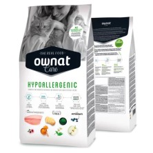 Alimentos para gatos Ownat Care hipoalergénicos, sem cereais e sem glúten